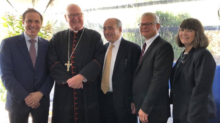 Cardinal Dolan blesses temporary emergency department at Bon Secours Cardinal Dolan blesses temporary emergency department at Bon Secours