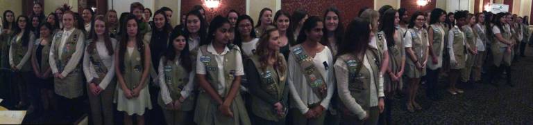 110 Girl Scouts Earn Gold Award