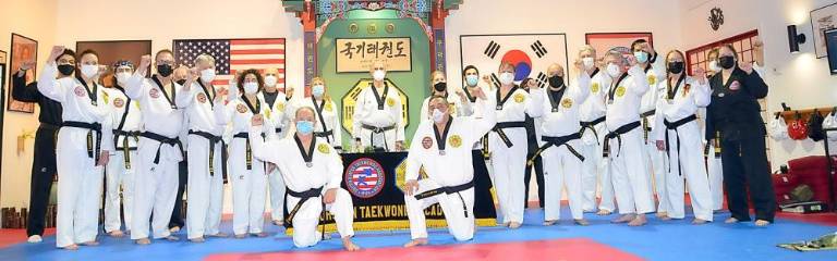 Warwick. Chosun Taekwondo Academy hosts Black Belt promotion test The Chosun Taekwondo Academy Adult Black Belt Test. Provided photos.