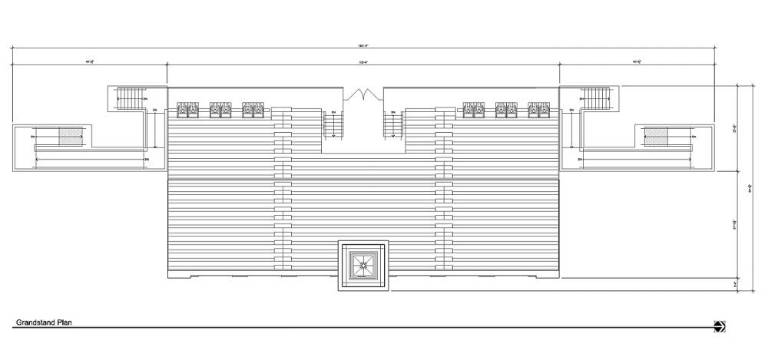 Grandstand plan