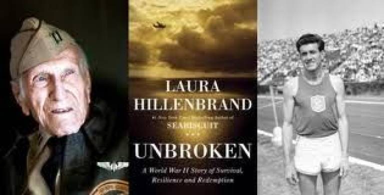 After Jane "Unbroken," the book that helped Erik Unhjem with his own ordeal, was made into a movie that appeared in movies this past Christmas.