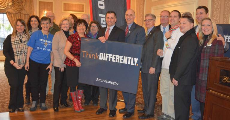 Dutchess County Executive Marc Molinaro and his team (Photo provided)