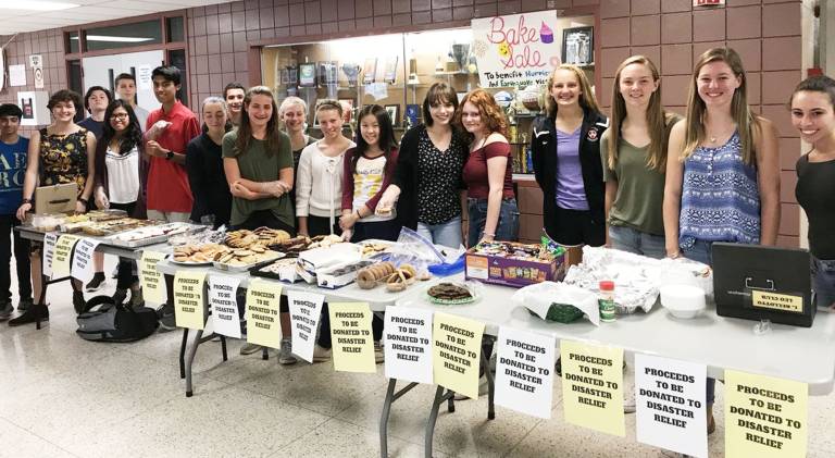 High school clubs raise money for natural disaster victims High school clubs raise money for natural disaster victims