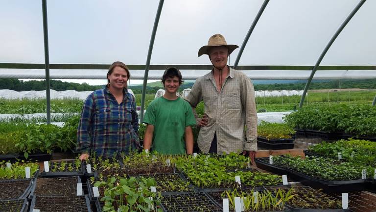 From little seeds grow mighty dreams From left: Michelle Piriczky, Rachel Billings, and Simon Ziegler (Photo provided)