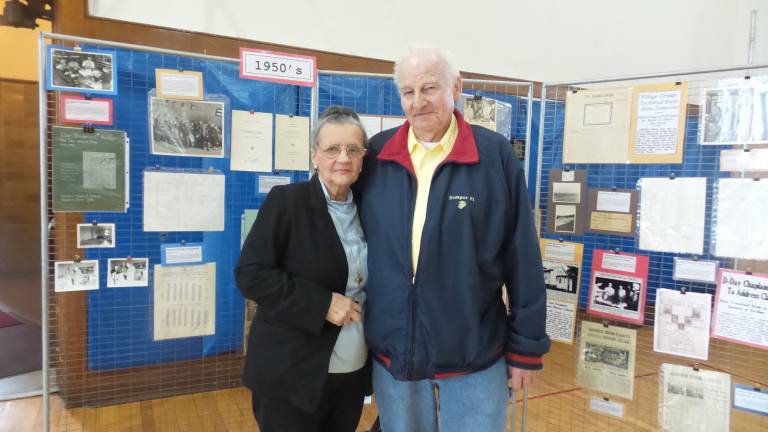 CJ Hooker, like it was yesterday Ruth Dietz Hulbert and Robert Hulbert (Photo by Frances Ruth Harris)