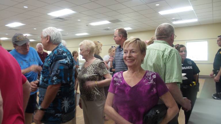 Chester celebrates brand-new senior center Many enjoyed the celebration of Chester’s new senior center (Photo by Frances Ruth Harris)