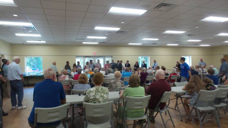 Chester celebrates brand-new senior center Many enjoyed the celebration of Chester’s new senior center (Photo by Frances Ruth Harris)
