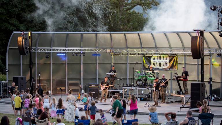Let's rock WEST POINT. Benny Havens Band presents 'I Love Rock n’ Roll' for Music Under the Stars at Thorphy Point on Aug. 3. West Point. Let's rock WEST POINT. Benny Havens Band presents 'I Love Rock n’ Roll' for Music Under the Stars at Thorphy Point on Aug. 3. West Point.