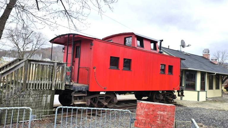 The caboose after renovations.