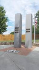 Chester's Kiwanis 911 Remembrance Memorial. Because of the coronavirus, there will be no in-person ceremony this year, although a limited service will be videotaped and distributed on social media. Photos provided by Edie Dunn.