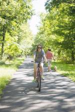 The Heritage Trail is a 18.4-mile linear trail along the former main line of the Erie Railroad that runs from Harriman to Middletown. About half a million people use the trail each year, and that number is expected to grow as Orange County expands the route. Photo provided by Orange County.