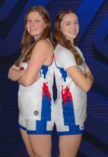 Senior Mary Ellen ‘MC’ Collins and freshman Ava Croughan are this year’s team captains.