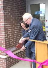 Ribbon-cutting last October at Planned Parenthood of Greater New York