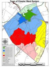 The finalized ward system map for voters.