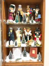 ‘A Christmas Carol’ characters on display in Goshen Public Library