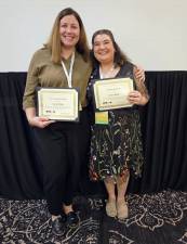 Tarah Miller and Laura Kahle.