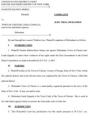 First Amendment lawsuit filed against the town of Chester