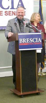 This year’s election is so important to determining the future of the Hudson Valley, Steve Brescia said announcing his candidacy for the New York State Senate.