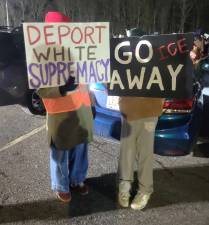 Hundreds protest ICE detention center in Industrial Park