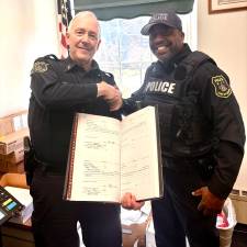 Town of Goshen Police welcomes Officer Derrick Kenan.