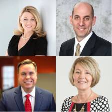 Hudson Valley Cancer honorees (clockwise): Amanda Dana, Michael Turturro, Josh Sommers, and Joann Menendez.