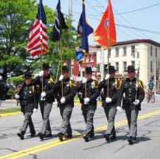 Orange County Sheriff’s Department Color Guard during the Village of Goshen Memorial Day Parade on May 29, 2023.