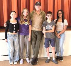 From left: Jordan Seligman, Avery Chuckran, David Patrick Wilson, Kian Baniasadi, and Hailey Salano Pena.