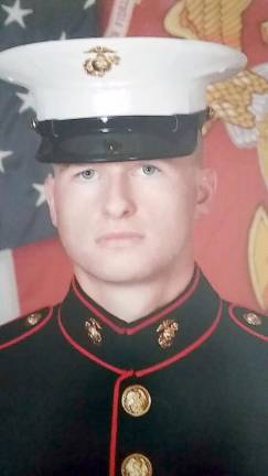 Michael Slocum, 19, of Goshen, became a United States Marine on Dec. 18, 2020. His parents Myrilda and Harrison Slocum, grandparents, aunts, uncles, friends and cousins are extremely proud of this great accomplishment. Our country thanks you.