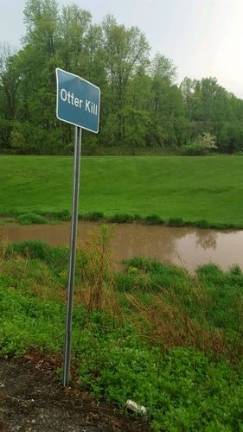 Turbidity in the Otterkill as a result of Legoland New York runoff