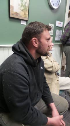 Neighbor Sean McAllen (Photo by Frances Ruth Harris)