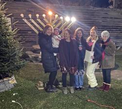 Chabad of Orange County in Goshen hosted menorah lightings in eight different communities across Orange County, including Goshen, Chester and the Galleria Mall at Crystal Run to celebrate the beginning of Chanukah. These photos, provided by Rabbi Meir Borenstein, the director of chabadoc.com in Goshen, show a handful of those celebrations.