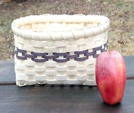 Learn the art of basket weaving at the Chester Public library: This classic bread basket will look beautiful on your table. Provided photo.