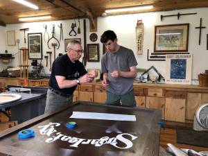 Eagle Scout project becomes new Sugar Loaf entrance sign