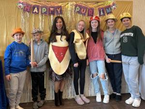 Families bake Hamantashin in preparation for Purim holiday