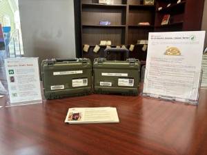 The free HomeBoost kit includes a thermal camera that connects to a smartphone and instructions on how to set up an account through the HomeBoost application.