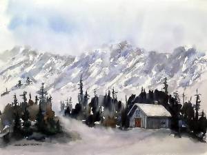 Mountain Serenity by Richard VanTieghem