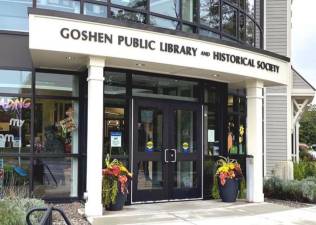 Goshen Public Library and Historical Society at 366 Main Street, Goshen.