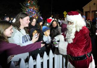 Santa Claus came to town