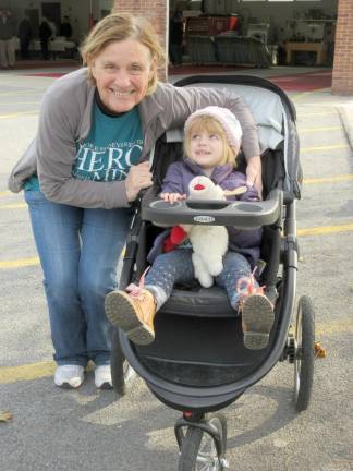 Eileen Hand with granddaughter Dinah Michelle