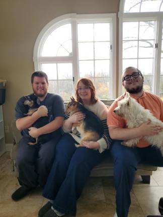 Justin Pullis, his wife, stepson and their four dogs will celebrate Thanksgiving at home on their farm in Wantage, perhaps opting for steak or king crabs instead of turkey.