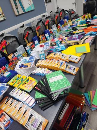Nebrasky Plumbing, Heating &amp; Cooling has once again donated 50 fully stocked backpacks to the Boys &amp; Girls Clubs of Town of Wallkill, Inc.’s Backpacks for Hope School Supply Drive to benefit children in need throughout northern Orange and Sullivan counties. Provided photo.