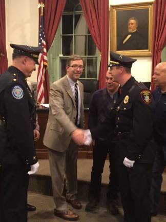 Detective Ryan Rich is promoted to sergeant