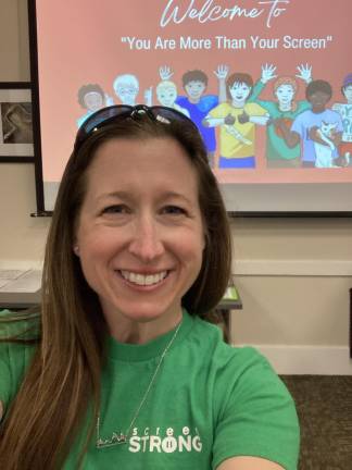 ScreenStrong Ambassador Heather Franklin, of Warwick, teaches families how to break free of screen struggles.