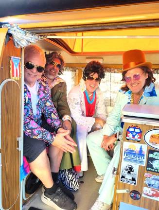 This Saturday, enjoy the Pennings Farm Cidery Sunset Series, 4 Warwick Turnpike, with sounds provided by Jungle Habitat (The 70s AM Radio Show), $10 cover charge.