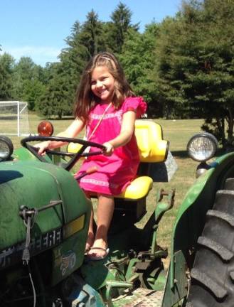 Alexa Krabbe — future dairy farmer? (Photo provided)
