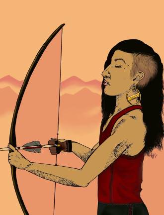 Indigenous illustration by Enx Eeden.