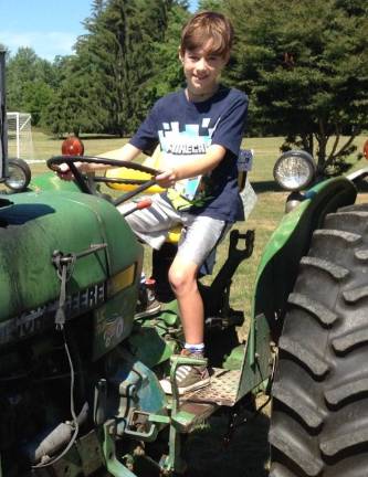 Cash Muller gets behind the wheel (Photo provided)