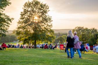 Visitors gather at Thomas Bull Memorial Park. Photo Credit: Samantha Finch.