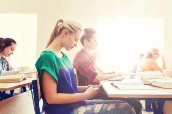 Survey: Should student cell phones be banned in school?