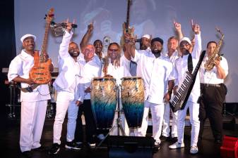 Let’s Groove, The Nation’s #1 Earth Wind &amp; Fire Tribute Band, will be on stage at the Sugar Loaf Performing Arts Center on Jan 16. beginning at 8 p.m.